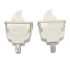 White plastic switch household wall switch panel, type 86 single control concealed installation Application Scenario
